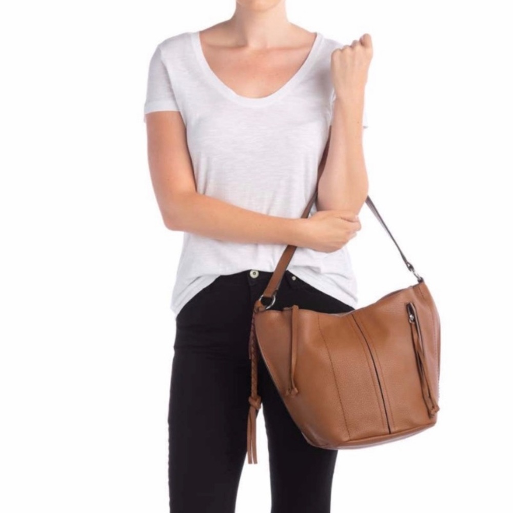 Vince Camuto Caol Leather Hobo Bag - Picture 3 of 11